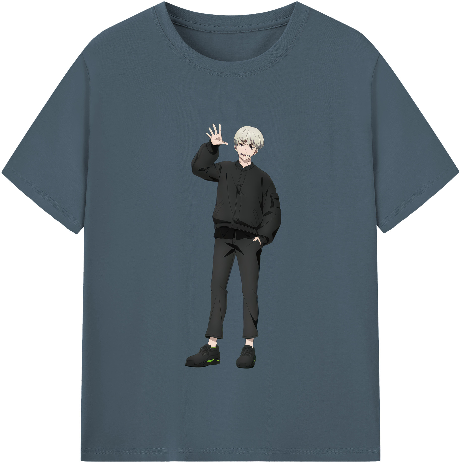 （画像用） 呪術廻戦 Jujutsu Kaisen 綿100％半袖Tシャツ（フロントプリント）